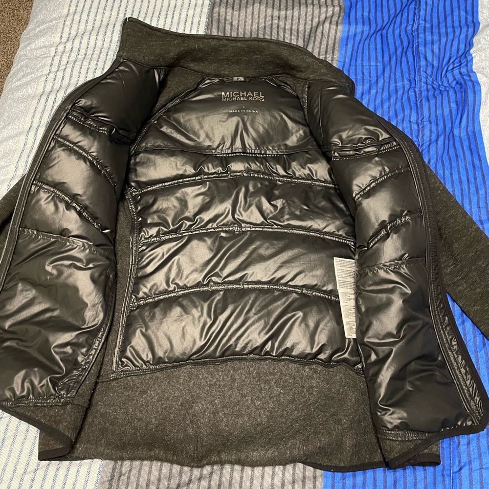 Women’s Michael Kohrs Large Black Coat.